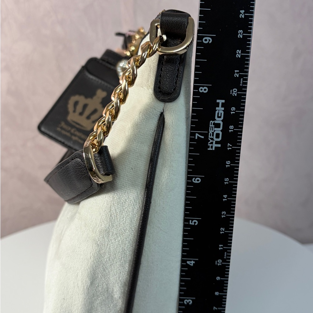 Juicy Couture Classic Scottie Dogs Hobo Shoulder Bag Crystal Viral HTF - Picture 5 of 13